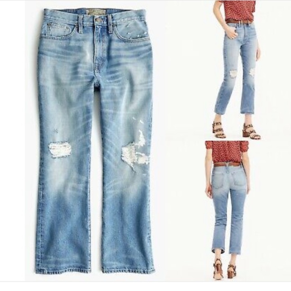 J. Crew Point Sur Stevie X Rocker Jeans